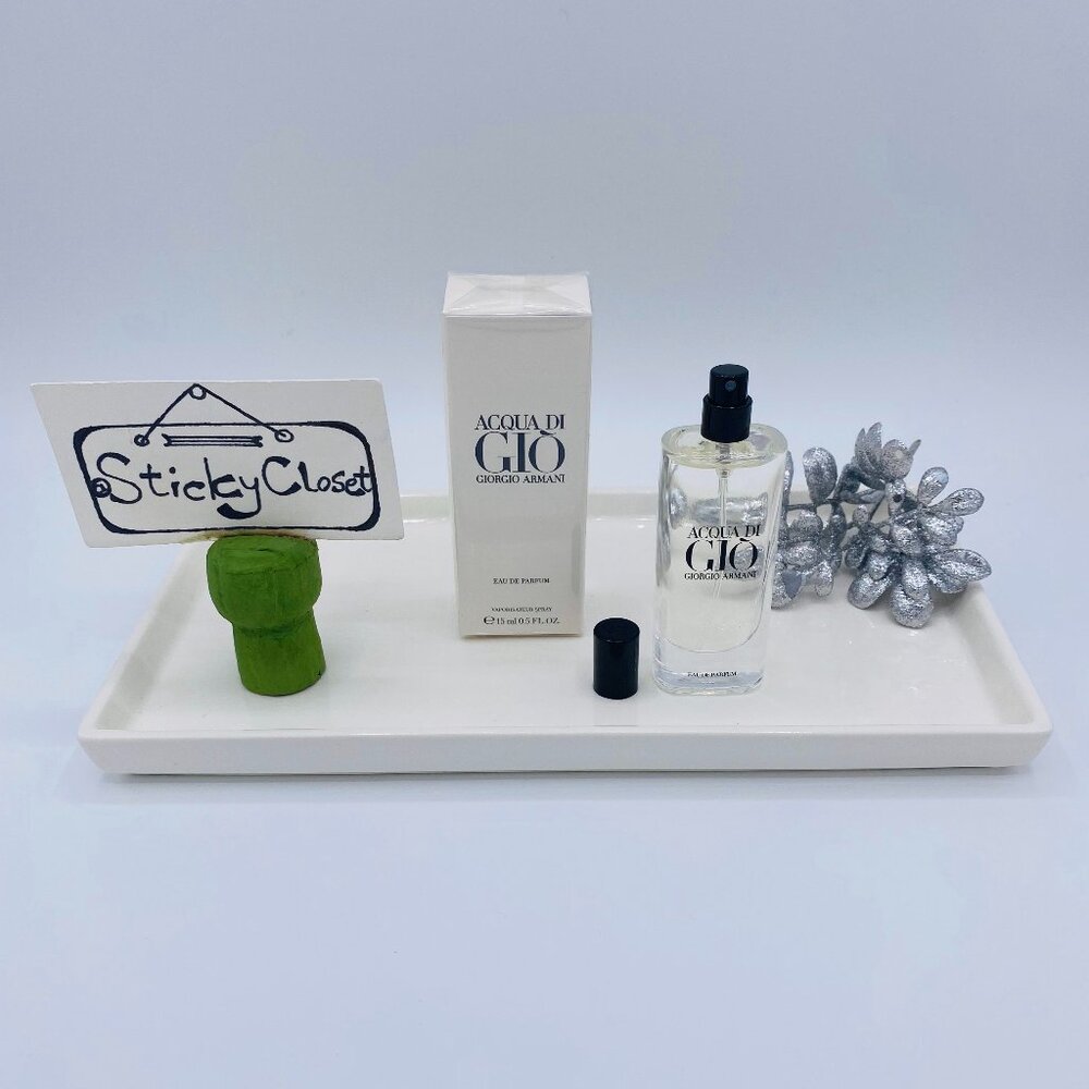 Giorgio Armani Acqua Di Gio EDP,Woody Aromatic Marine-Travel15ml,0.5oz-BOXED-NEW
